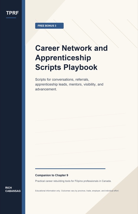 Career Network and Apprenticeship Scripts Playbook cover